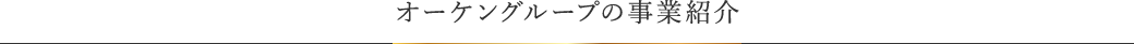 オーケンの事業紹介